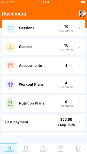Precision Fitness Screen 2