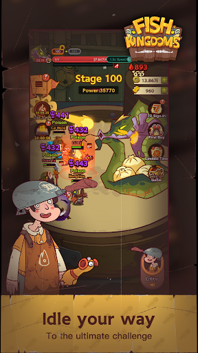 Fish Kingdoms：Idle Game Screen 2