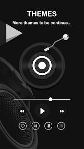 Black Music Player : MP3 Audio 4