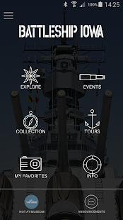 Battleship Iowa App