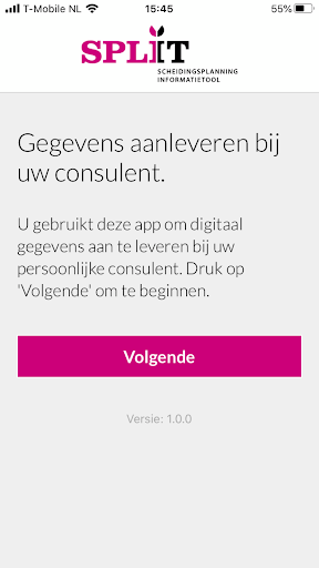 Android application Split-Online app screenshort
