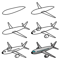 Icon image How To Draw Airplane