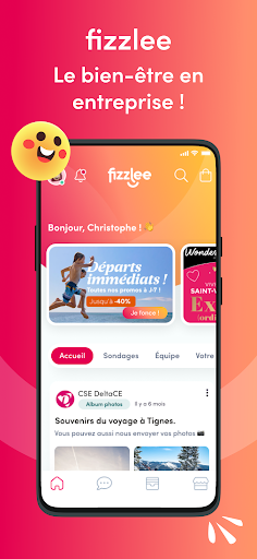 Android application fizzlee screenshort