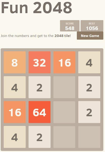 Fun 2048 - Power of 2