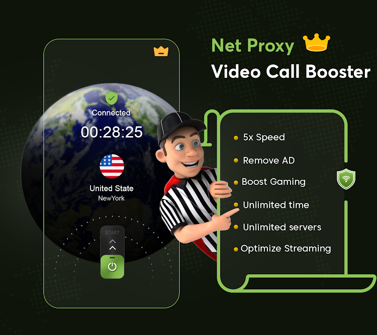 Net Proxy - Video Call Booster - 10.0 - (Android)