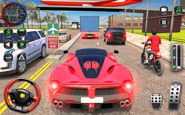 #3. Driving School Sim: Car Games (Android) By: Ecstasy Games