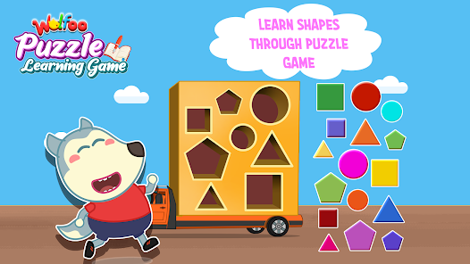 Wolfoo Learns Shape and Color – Apps no Google Play