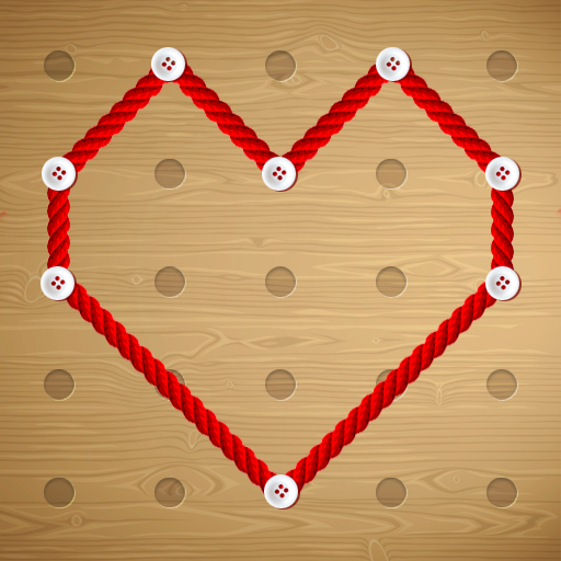 Line Puzzle Game. Connect Dots  Icon