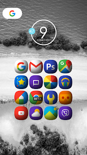 Mogon - Screenshot del pacchetto di icone