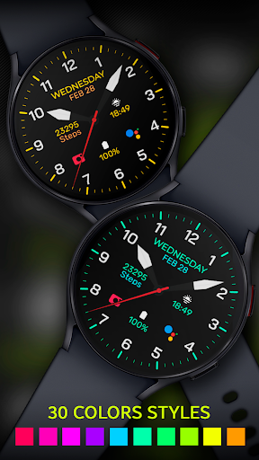 Chester Dark MOD watch face Screen 3