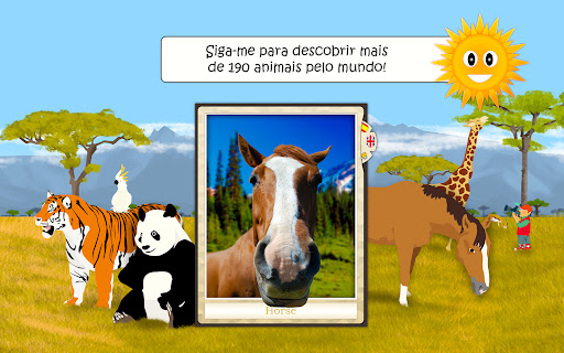 Visualização do aplicativo