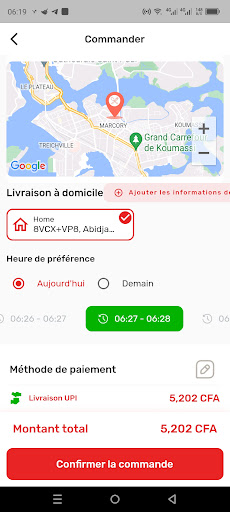 Android application Chez tantie alice screenshort