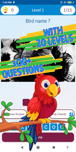 guess the bird Screen 3