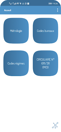 Android application CIRCULAIRES screenshort