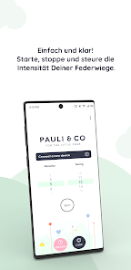 Captura de Pantalla 1 PAULI & CO App für Federwiegen android