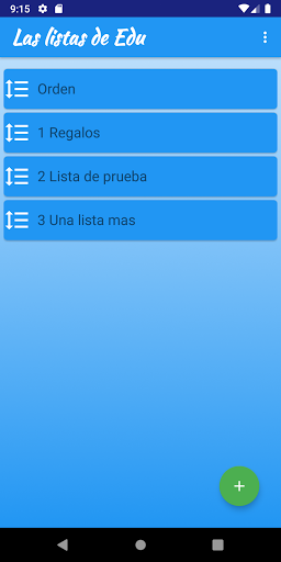 Mis Listas Screen 2