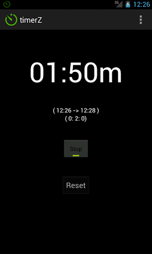 Android application yact YetAnotherCountdownTimer screenshort