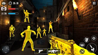 Game screenshot Golden Zombie Shooting Game 3D apk download