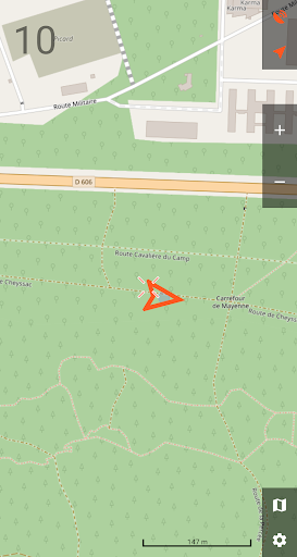 Screenshot of Simple OSM Viewer