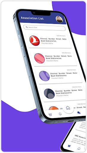 Android application BizCos screenshort