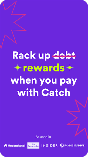 Android application Catch: All Rewards, No Debt. screenshort