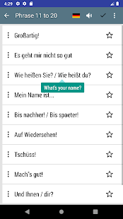German phrases - learn German language 3.3.17 APK screenshots 4