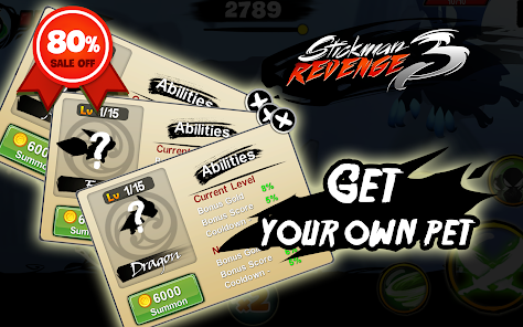 Screenshot 22 Stickman Revenge 3: Ninja RPG android