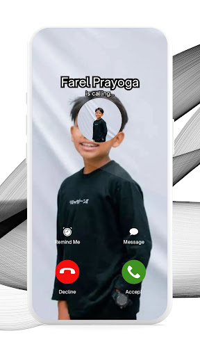 Android application Panggilan Palsu Farel Prayoga screenshort