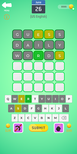 Wordzle - Guess Word Screen 3