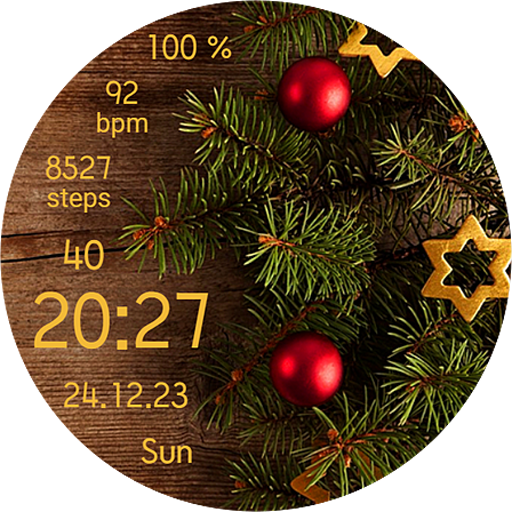 EY23 NewYear Balls WatchFace