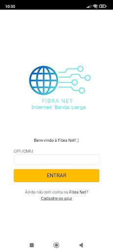 FIBRA NET Screen 3
