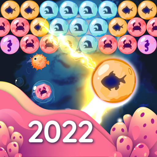 Bubble Shooter Sea Pop Puzzle logo