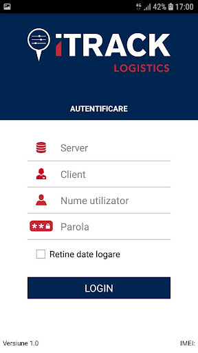 Android application iTrack Logistics Mobile screenshort