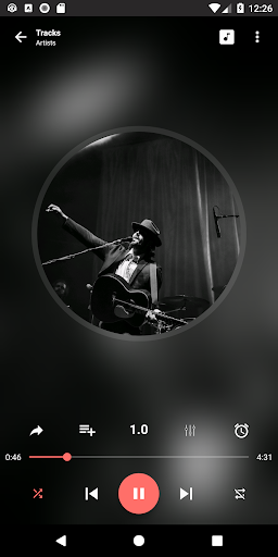 Android application ET Music Player Pro screenshort