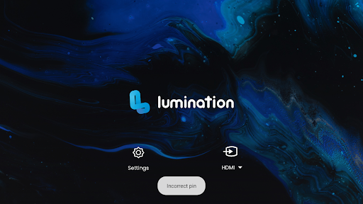 Lumination Projector Launcher Screen 3
