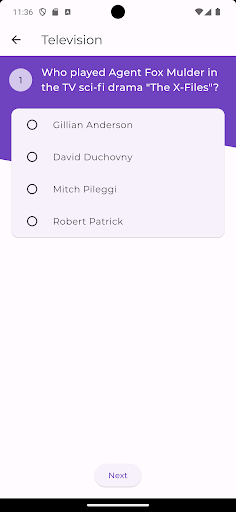 Super Trivia. Quiz Game Screen 3