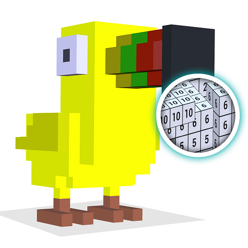Birds 3D Color by Number Pages  Icon