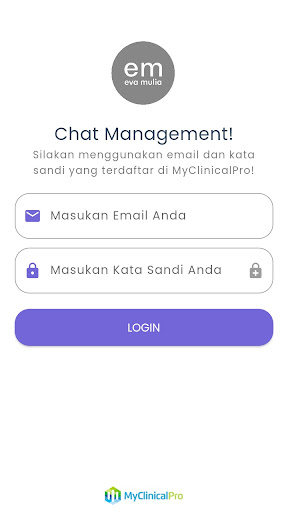 Chat Management Evamulia Admin Screen 2