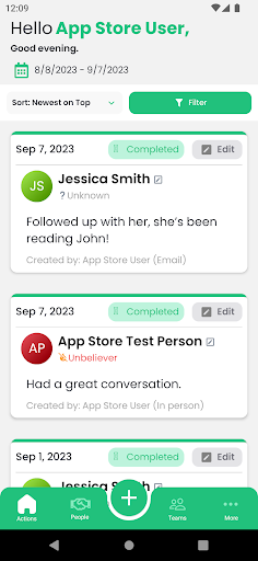 App preview