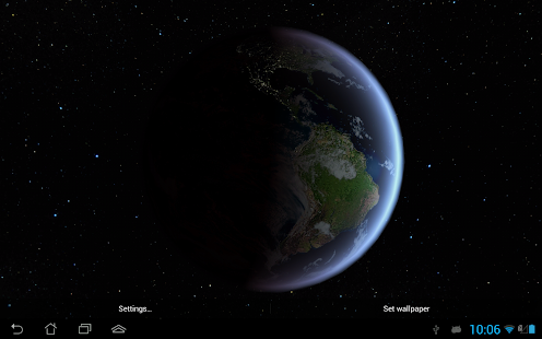 Captura de tela do Earth HD Deluxe Edition
