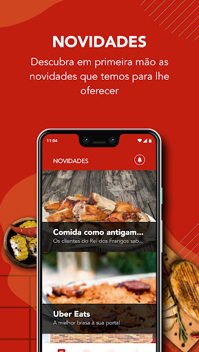 Android application Cliente Real screenshort