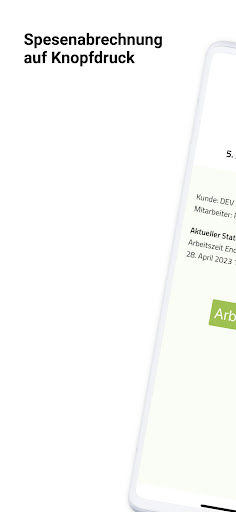 Android application Zeiterfassung modulon SPESEN screenshort