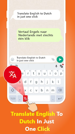 Android application Dutch Keyboard - Translator screenshort