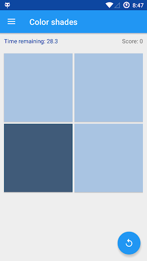Android application Find color diffs screenshort