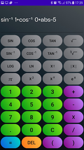 EasyCalc Screen 3