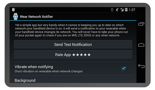 Wear Network Notifier