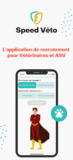 Android application Speed Véto screenshort