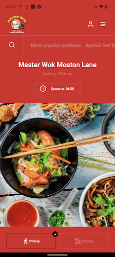 Android application Master Wok Moston Lane screenshort