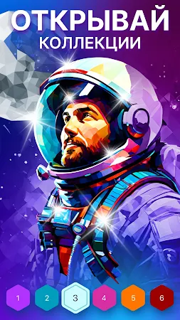 Game screenshot Polygon－Раскраска по Цифрам 3d hack