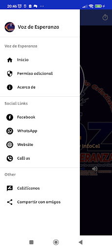 Radio Voz de Esperanza CDE Screen 2